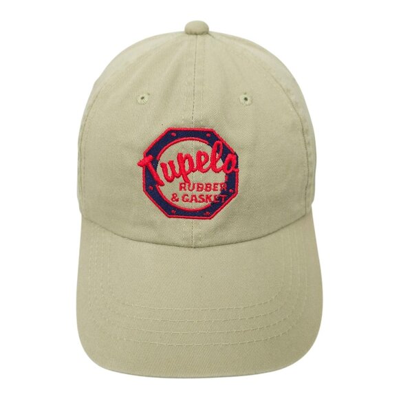 Tupelo Rubber Gasket Strapback Cap Embroidered Cotton Twill Trucker Baseball Hat - Picture 9 of 14